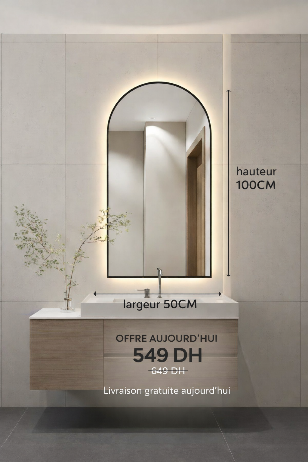ZURICH | Miroir LED