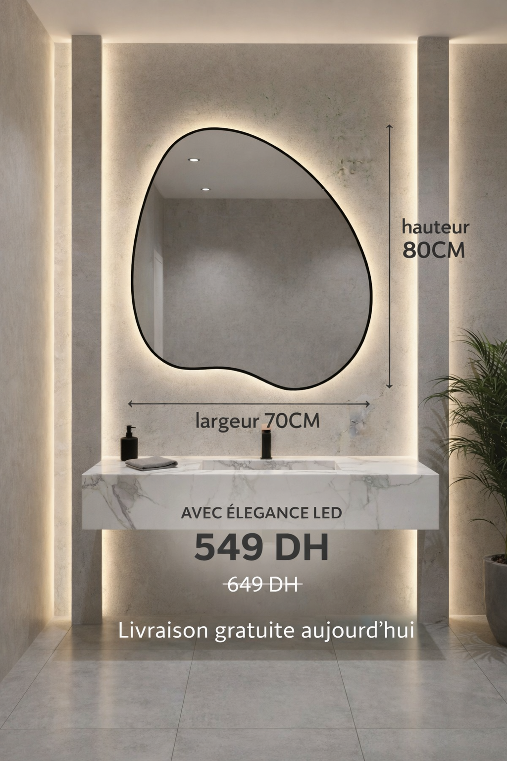 STOCKHOLM | MIROIRE LED