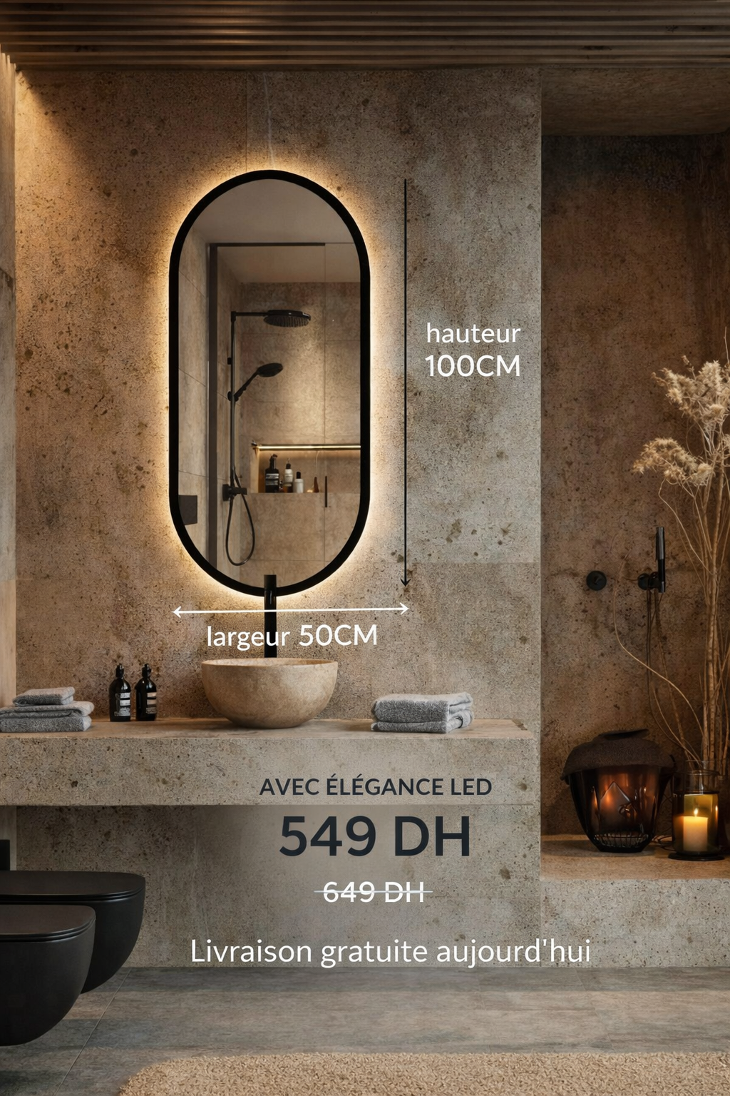 HAVANA | Miroir LED
